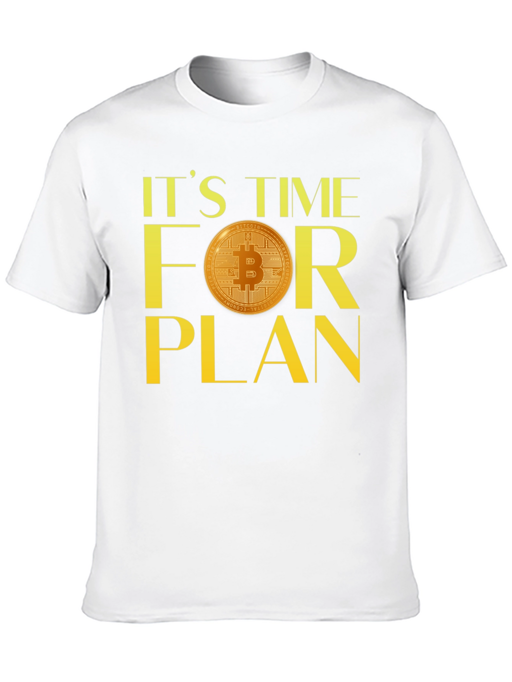 Bitcoin Plan T-Shirt - Crypto Investor Tee