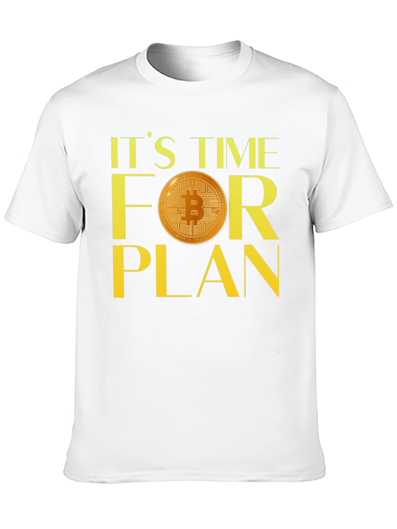 Bitcoin Plan T-Shirt - Crypto Investor Tee