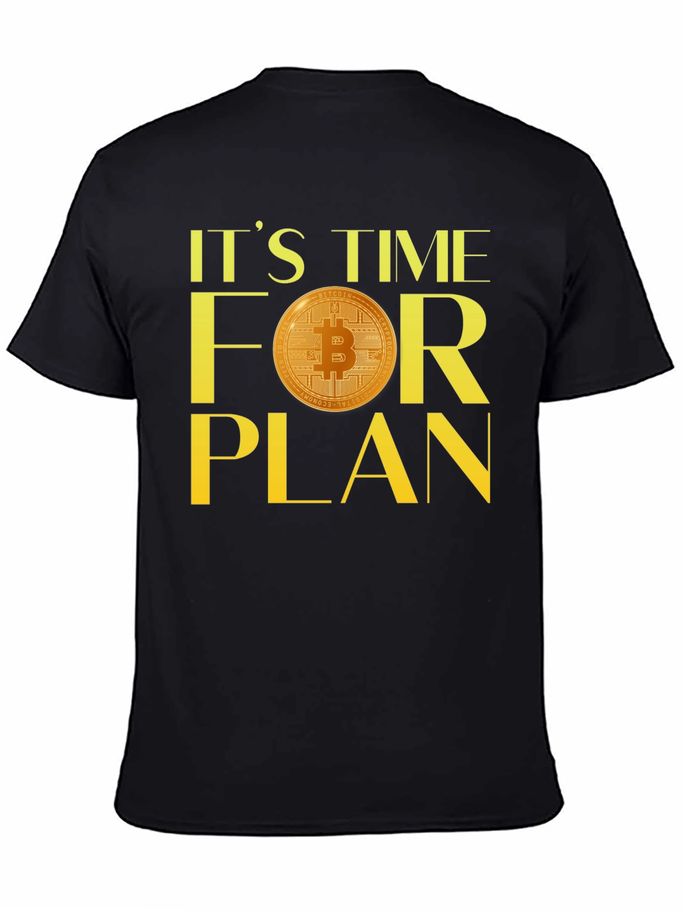 Bitcoin Plan T-Shirt - Crypto Investor Tee