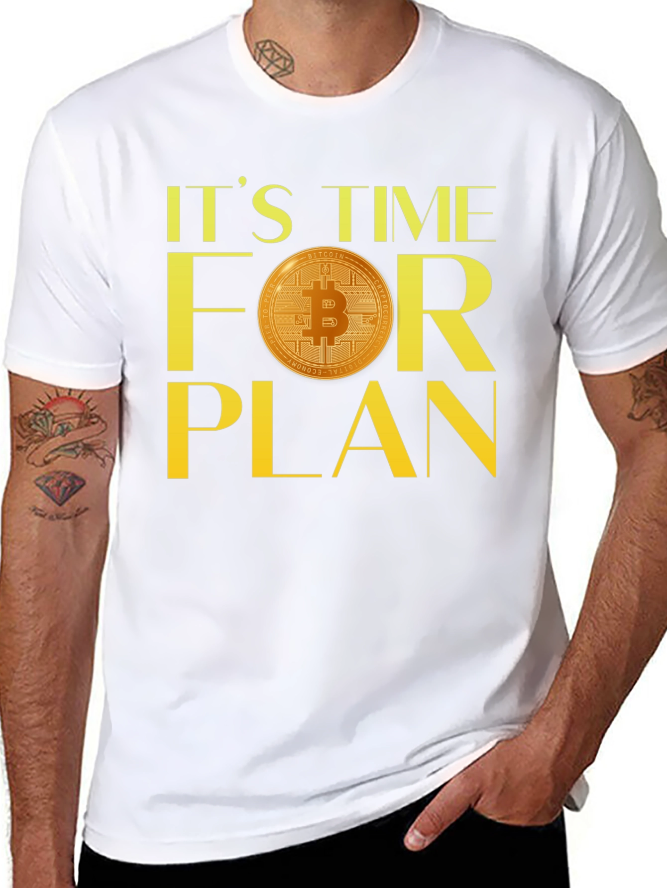 Bitcoin Plan T-Shirt - Crypto Investor Tee