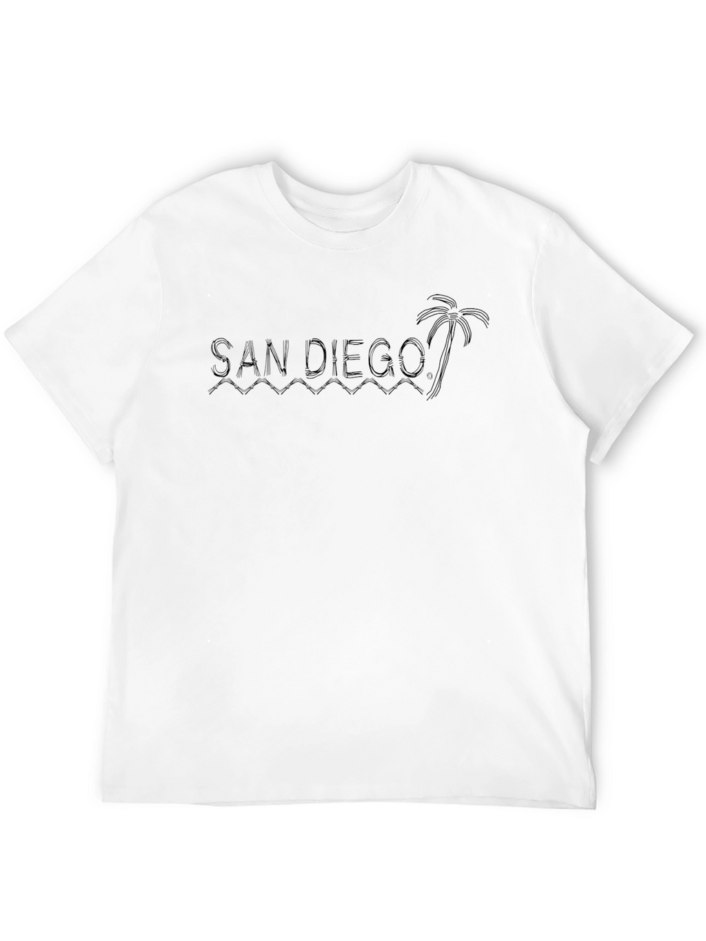 San Diego Graphic Tee - Stylish & Comfortable