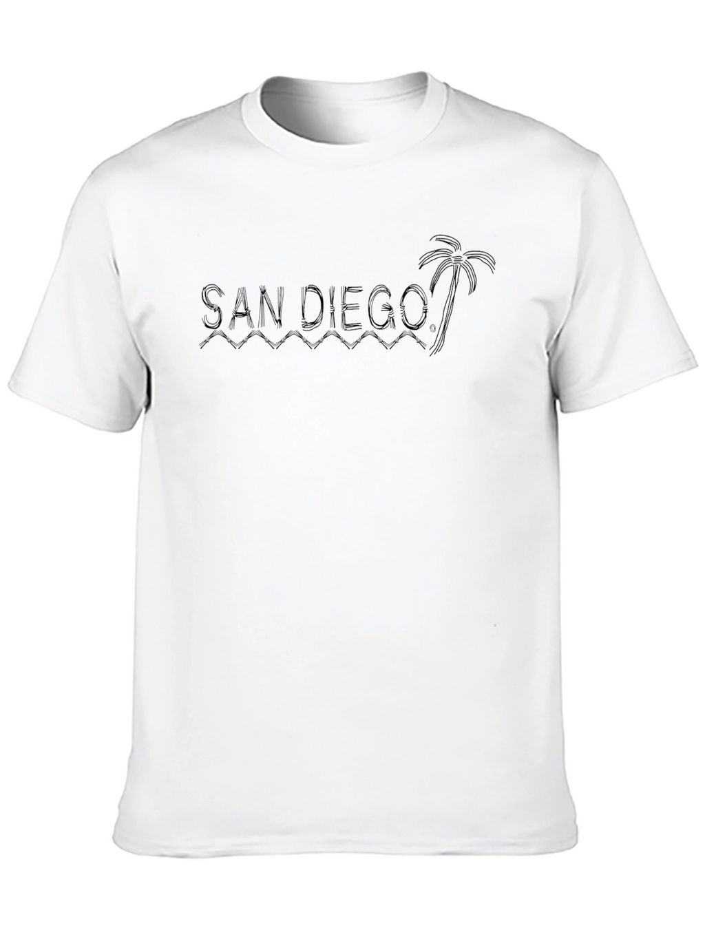 San Diego Graphic Tee - Stylish & Comfortable