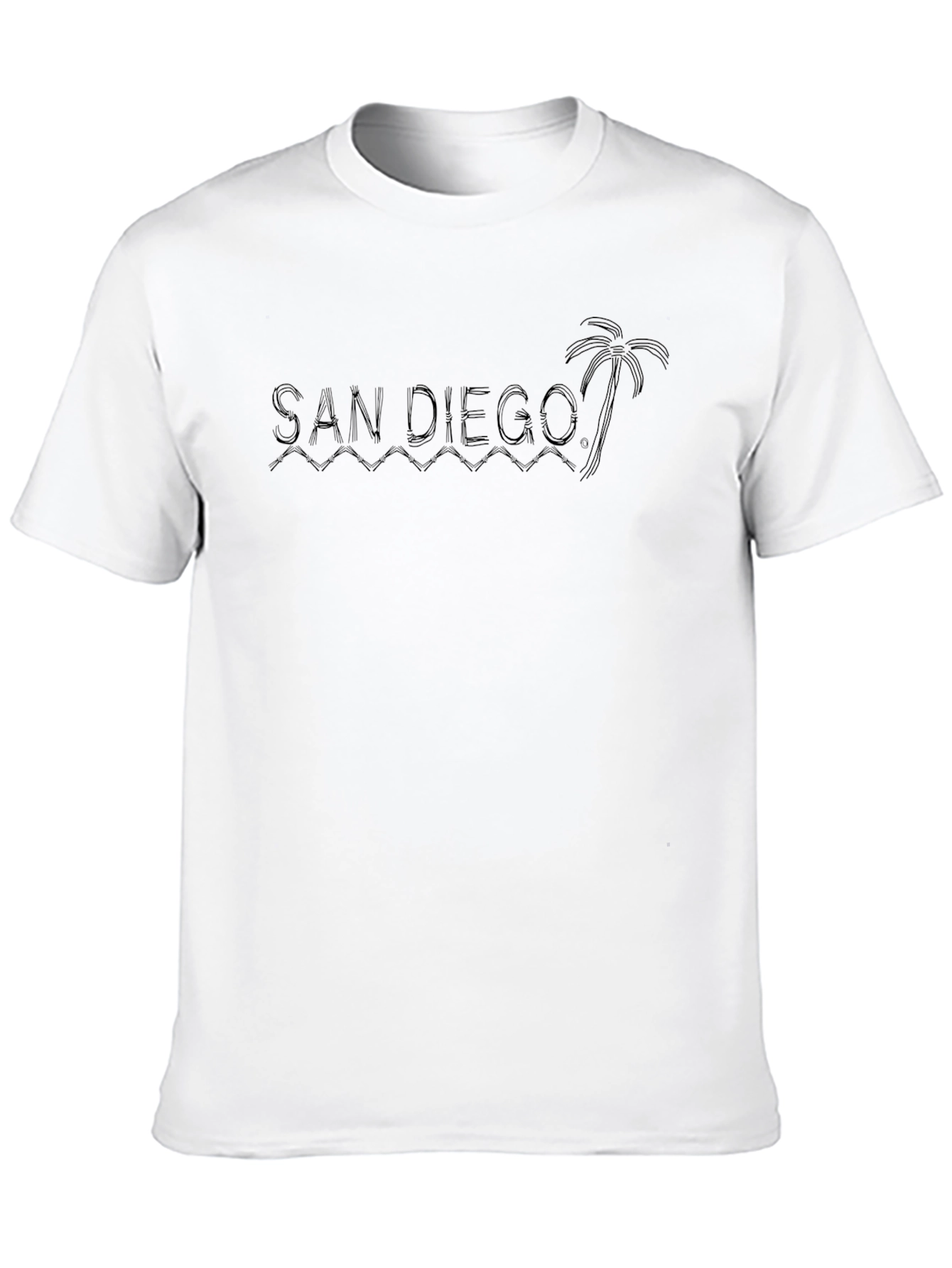 San Diego Graphic Tee - Stylish & Comfortable