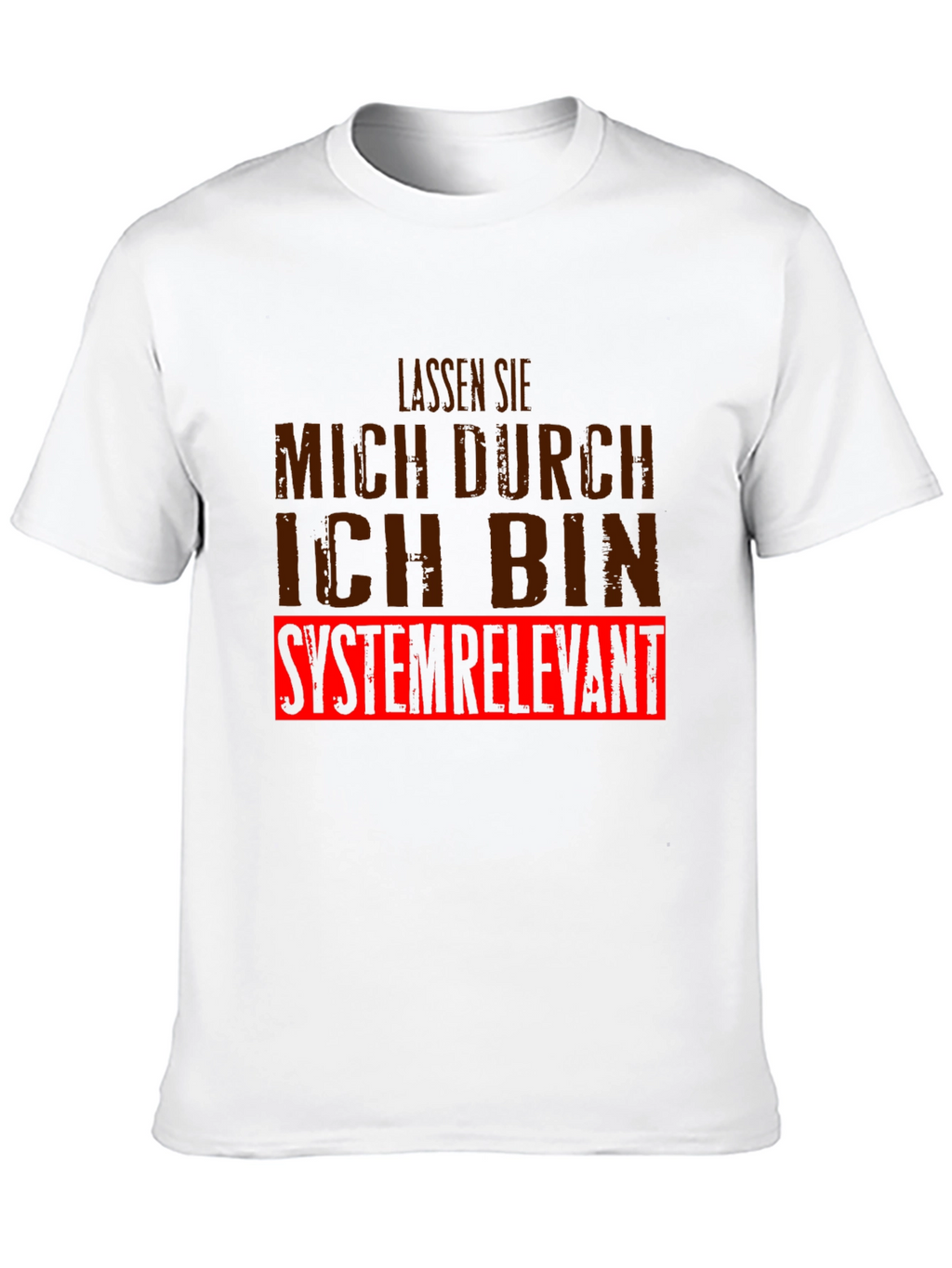 Systemrelevant Graphic Tee - Black Cotton T-Shirt