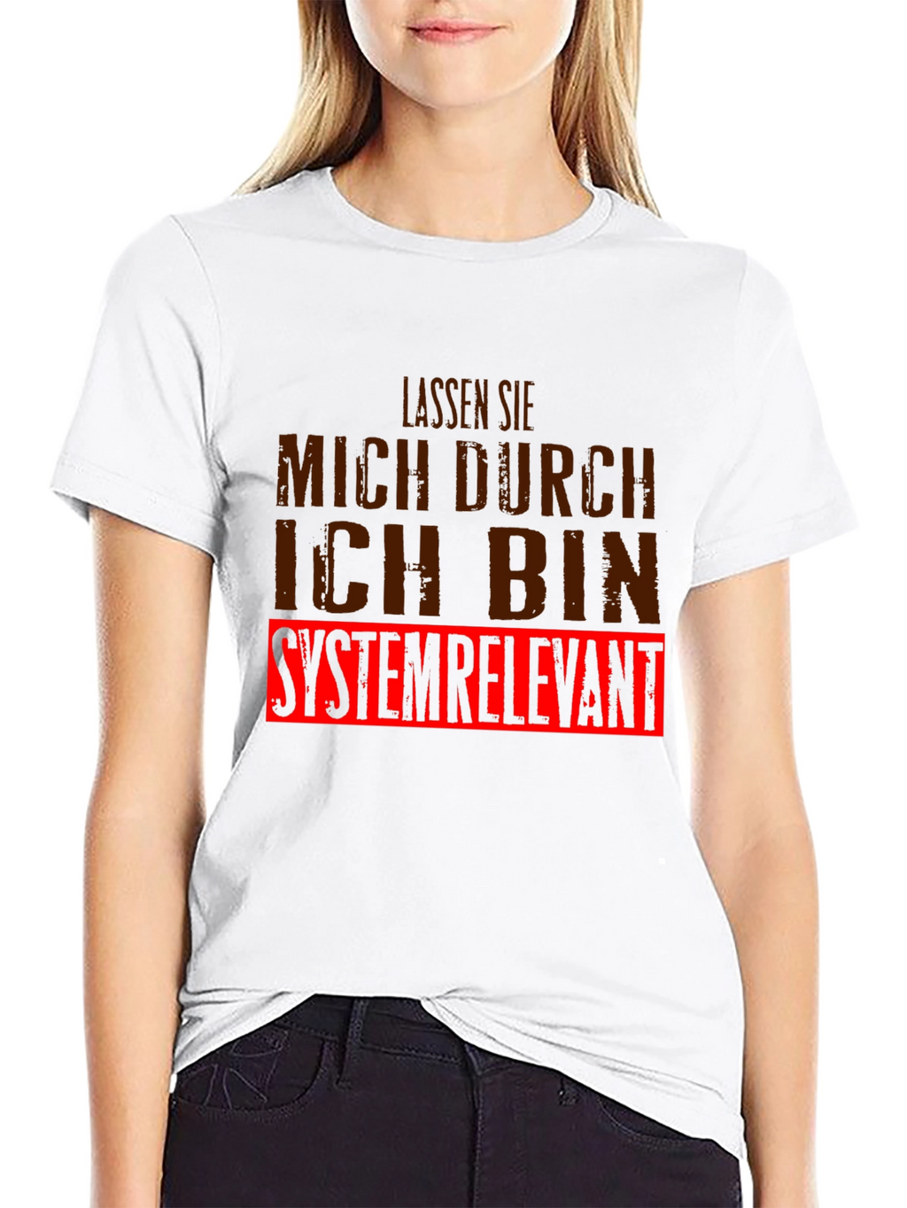Systemrelevant Graphic Tee - Black Cotton T-Shirt