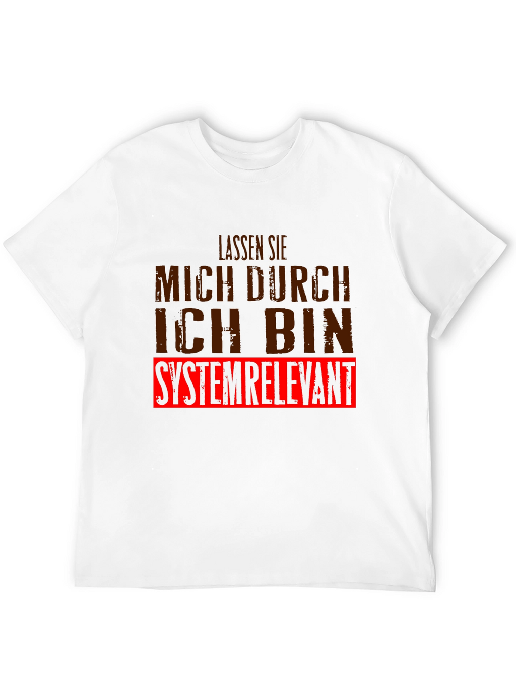 Systemrelevant Graphic Tee - Black Cotton T-Shirt