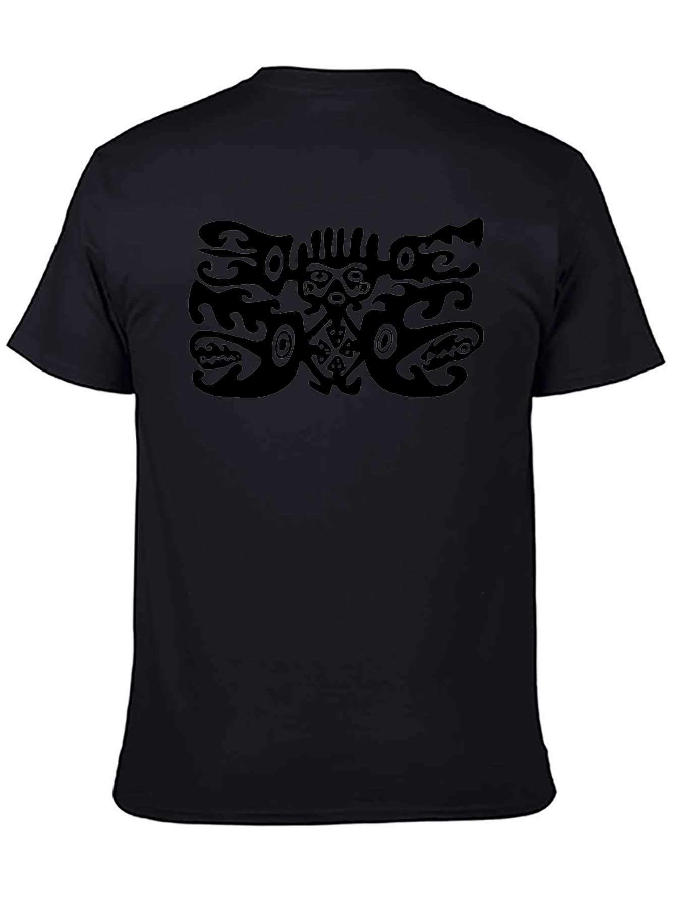 Aztec Graphic Tee - Black