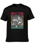 Samurai Koi Fish Graphic Tee