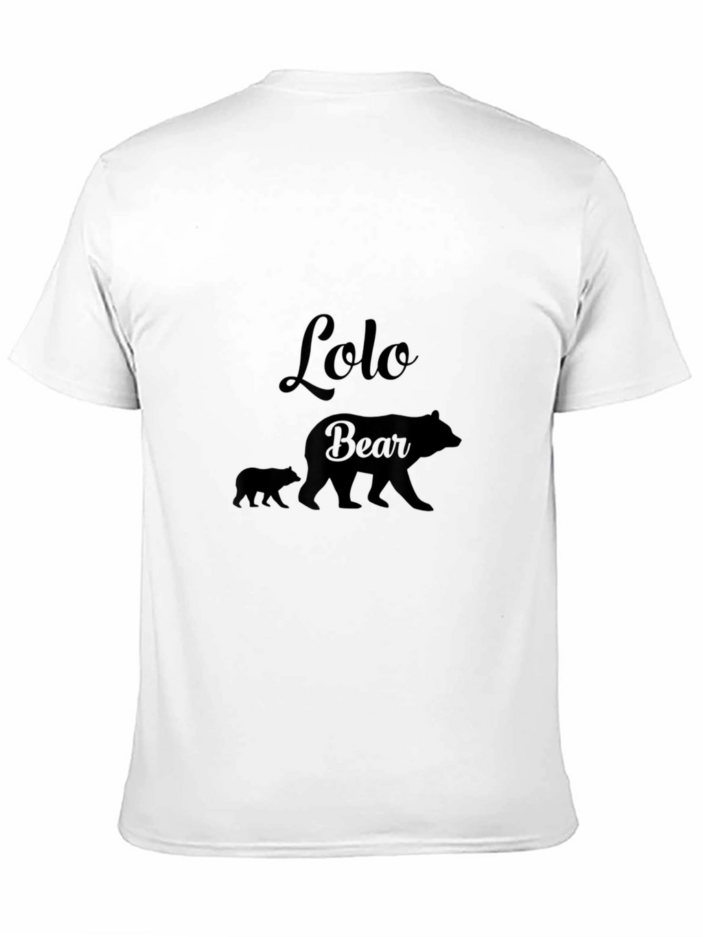 Lolo Bear Graphic T-Shirt - Black