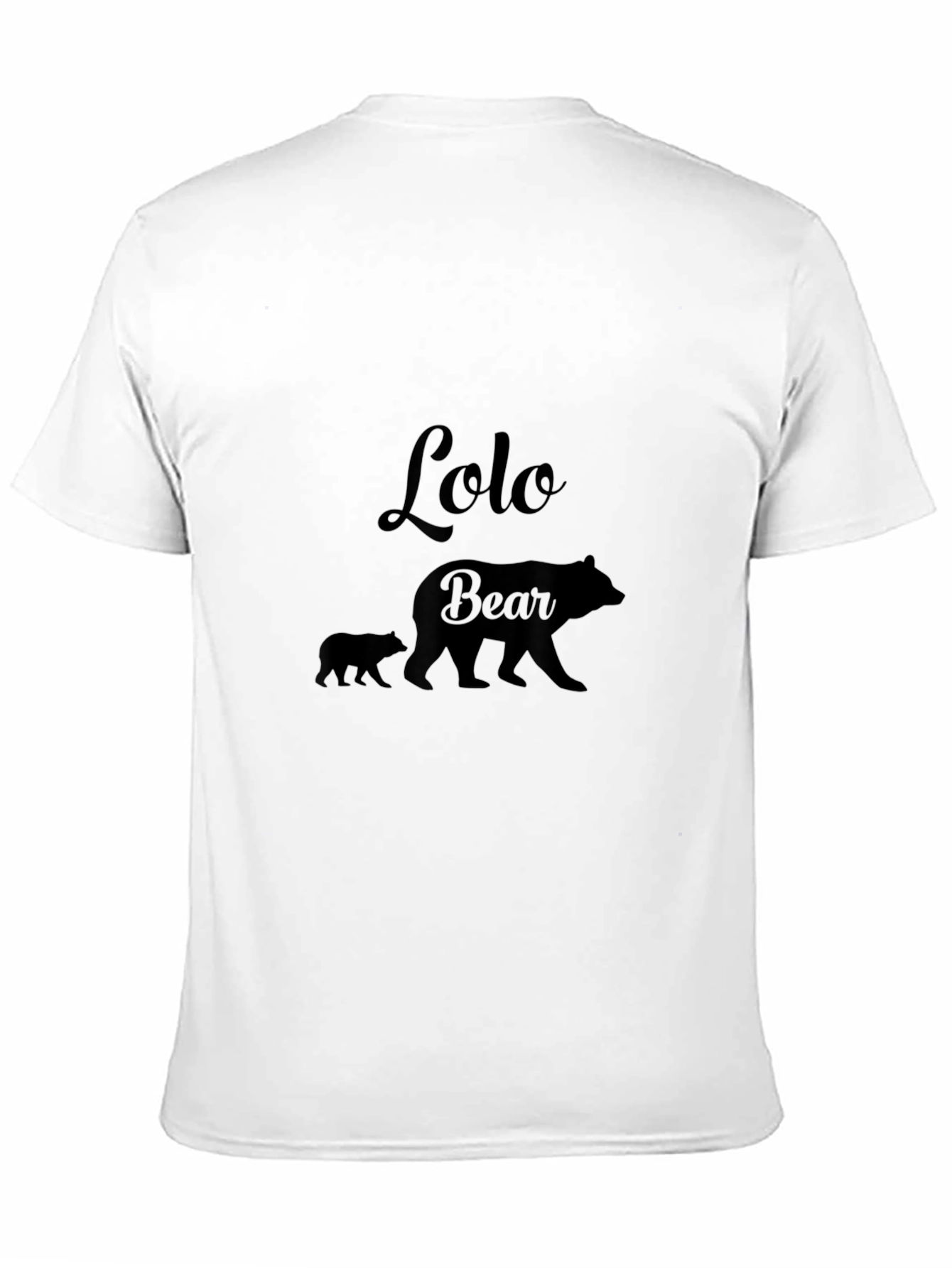 Lolo Bear Graphic T-Shirt - Black