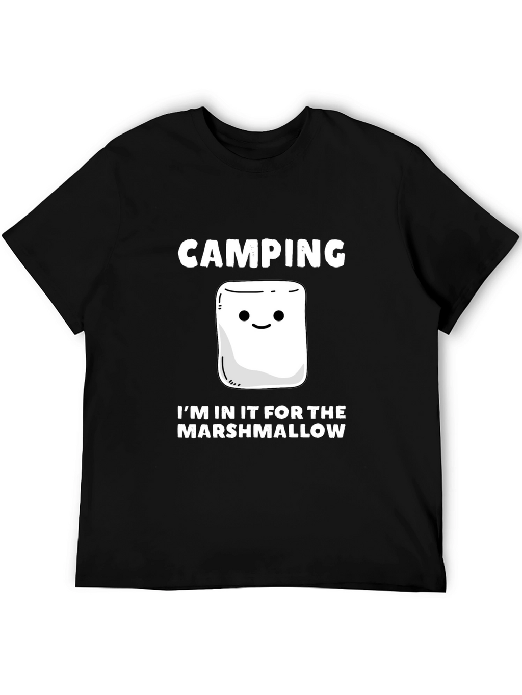 Camping Marshmallow T-Shirt - Funny Campfire Tee