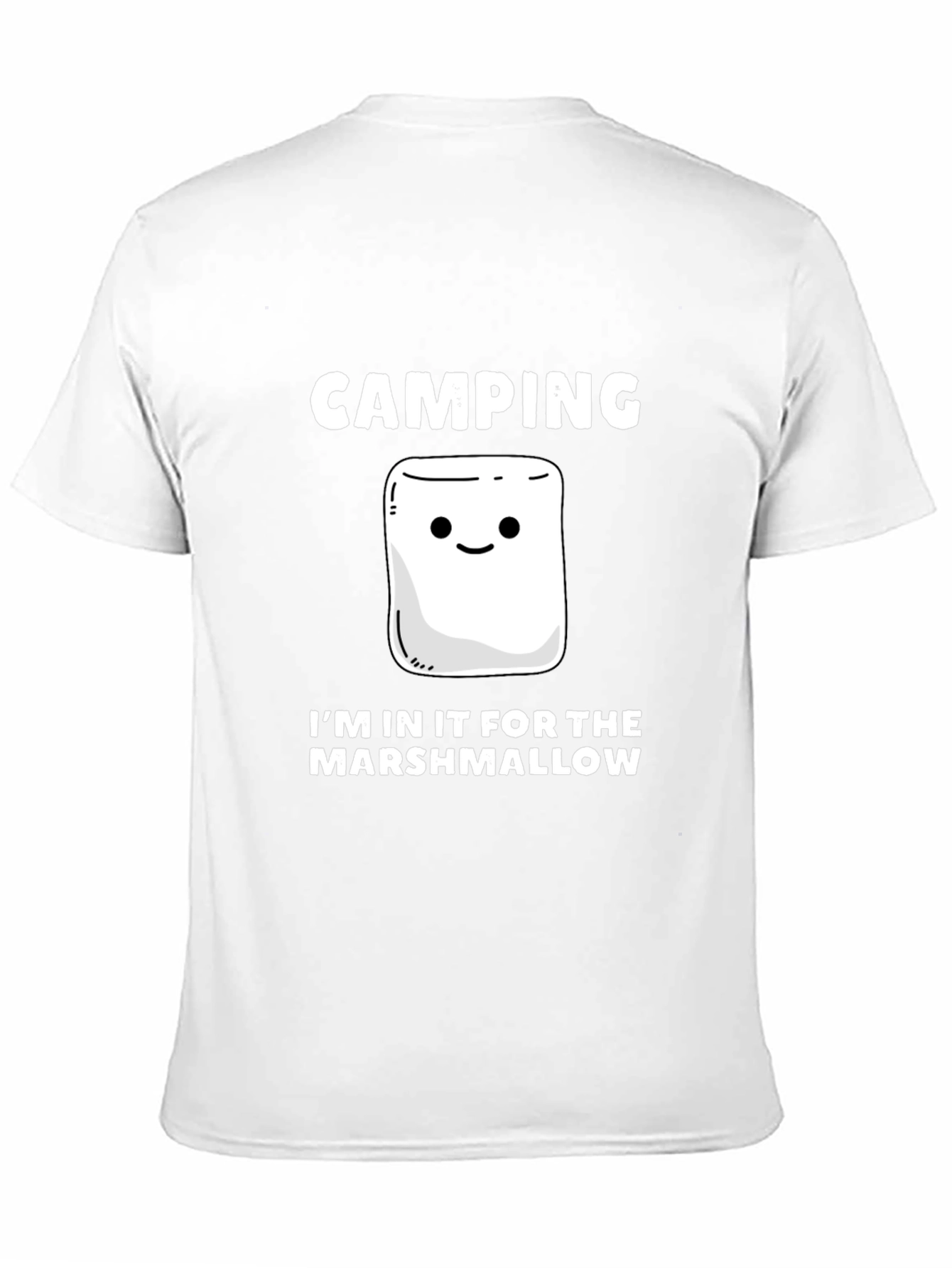 Camping Marshmallow T-Shirt - Funny Campfire Tee
