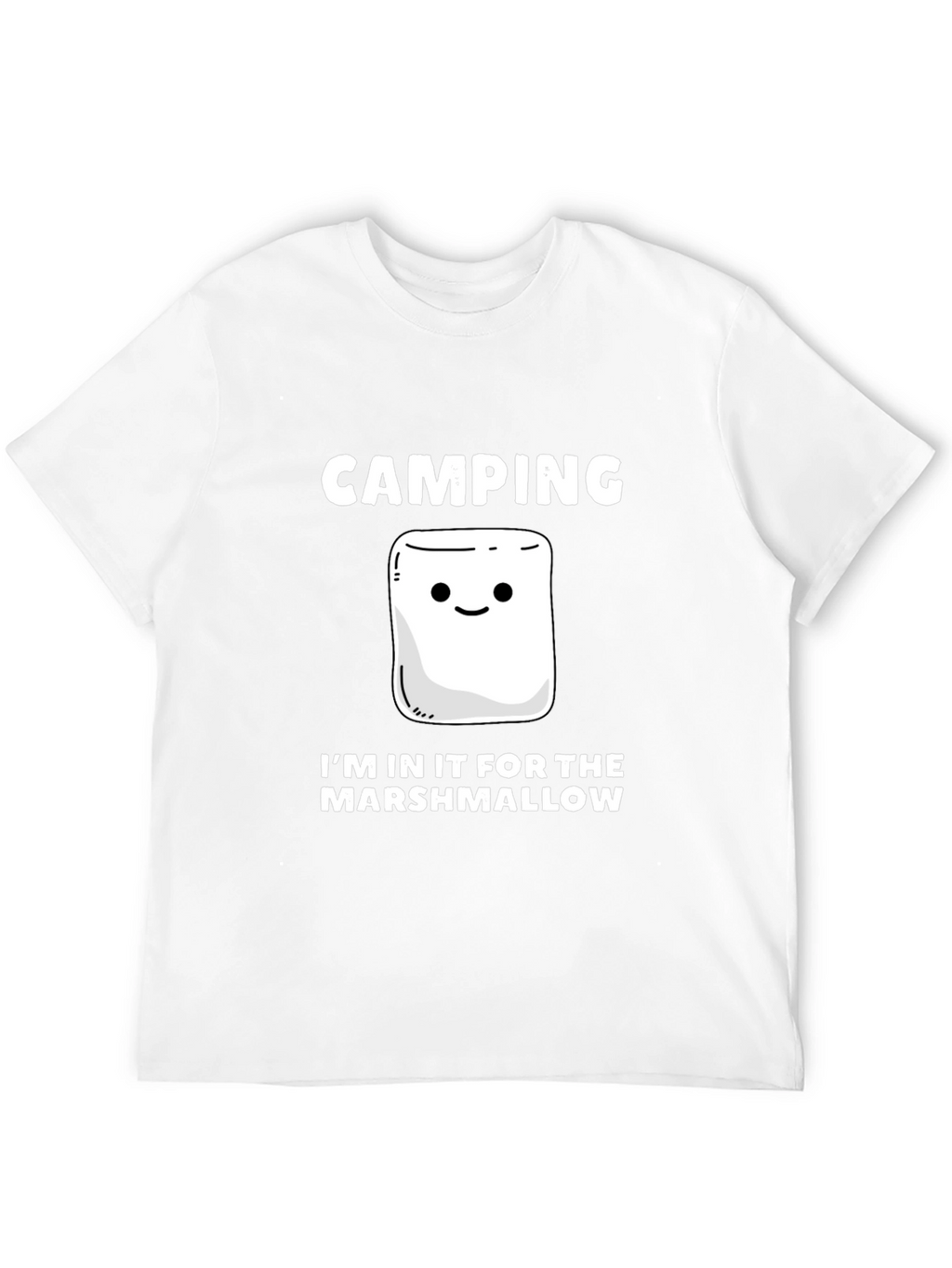 Camping Marshmallow T-Shirt - Funny Campfire Tee