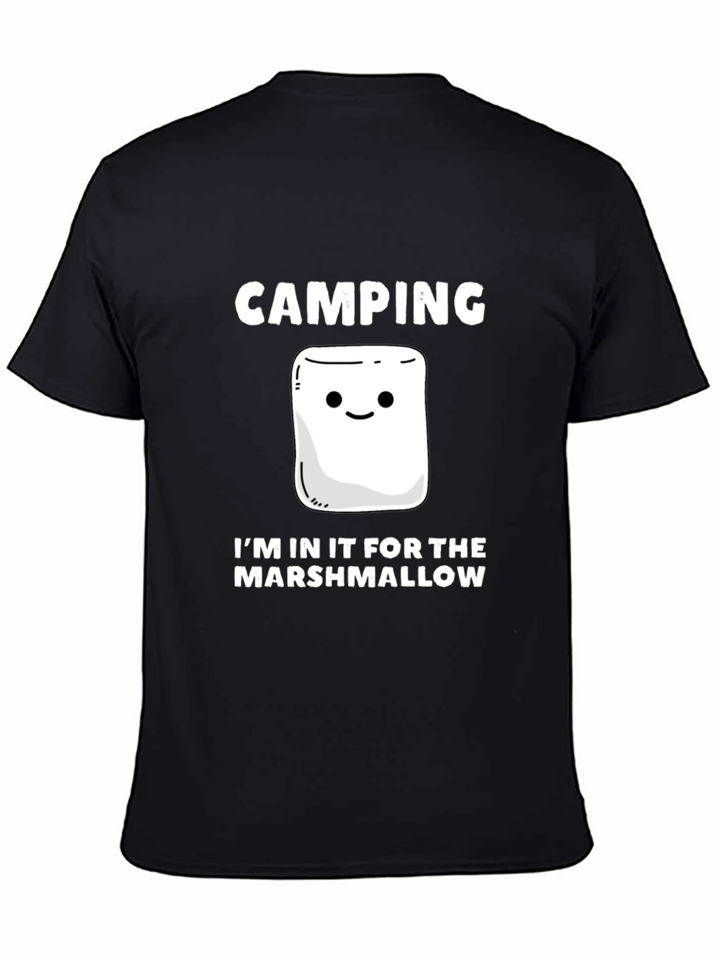 Camping Marshmallow T-Shirt - Funny Campfire Tee