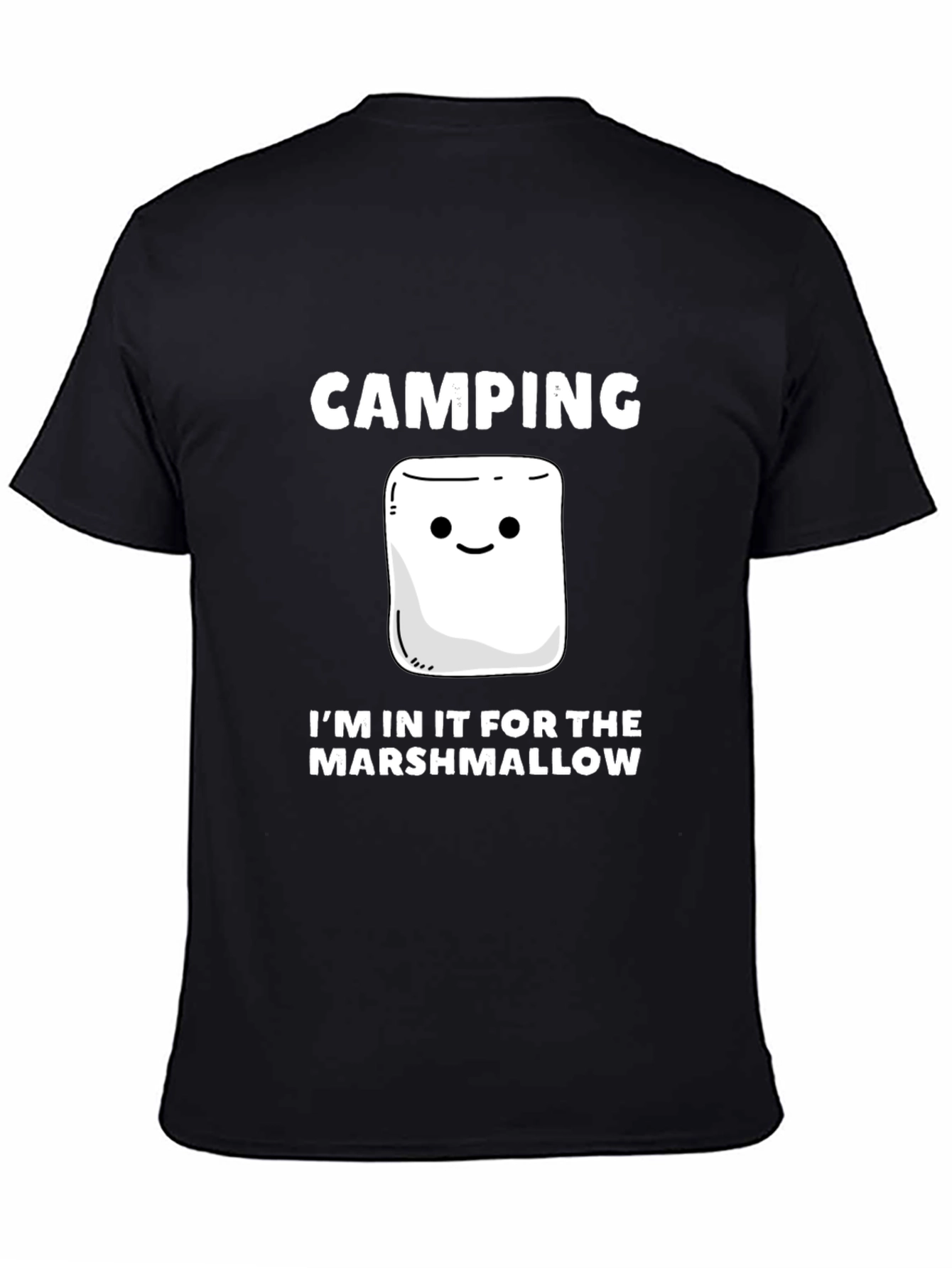 Camping Marshmallow T-Shirt - Funny Campfire Tee