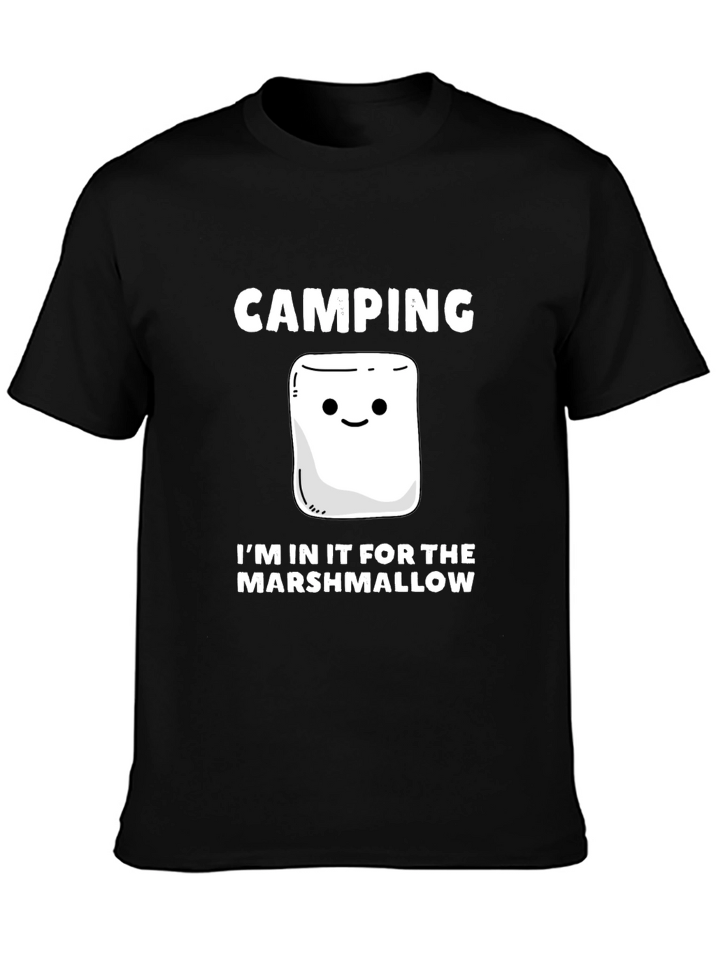 Camping Marshmallow T-Shirt - Funny Campfire Tee