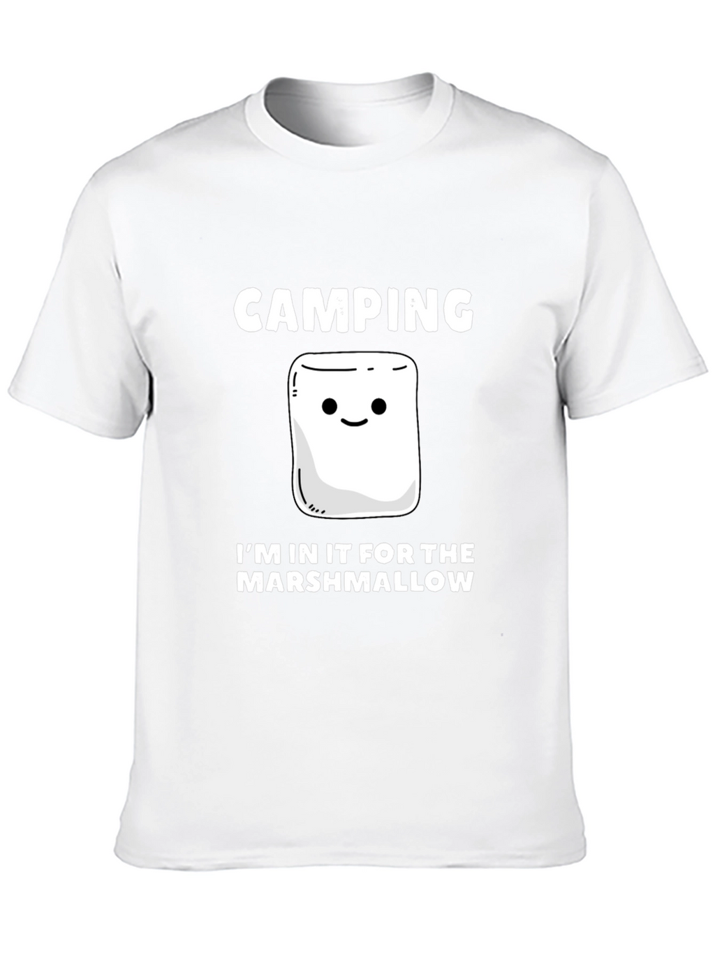 Camping Marshmallow T-Shirt - Funny Campfire Tee
