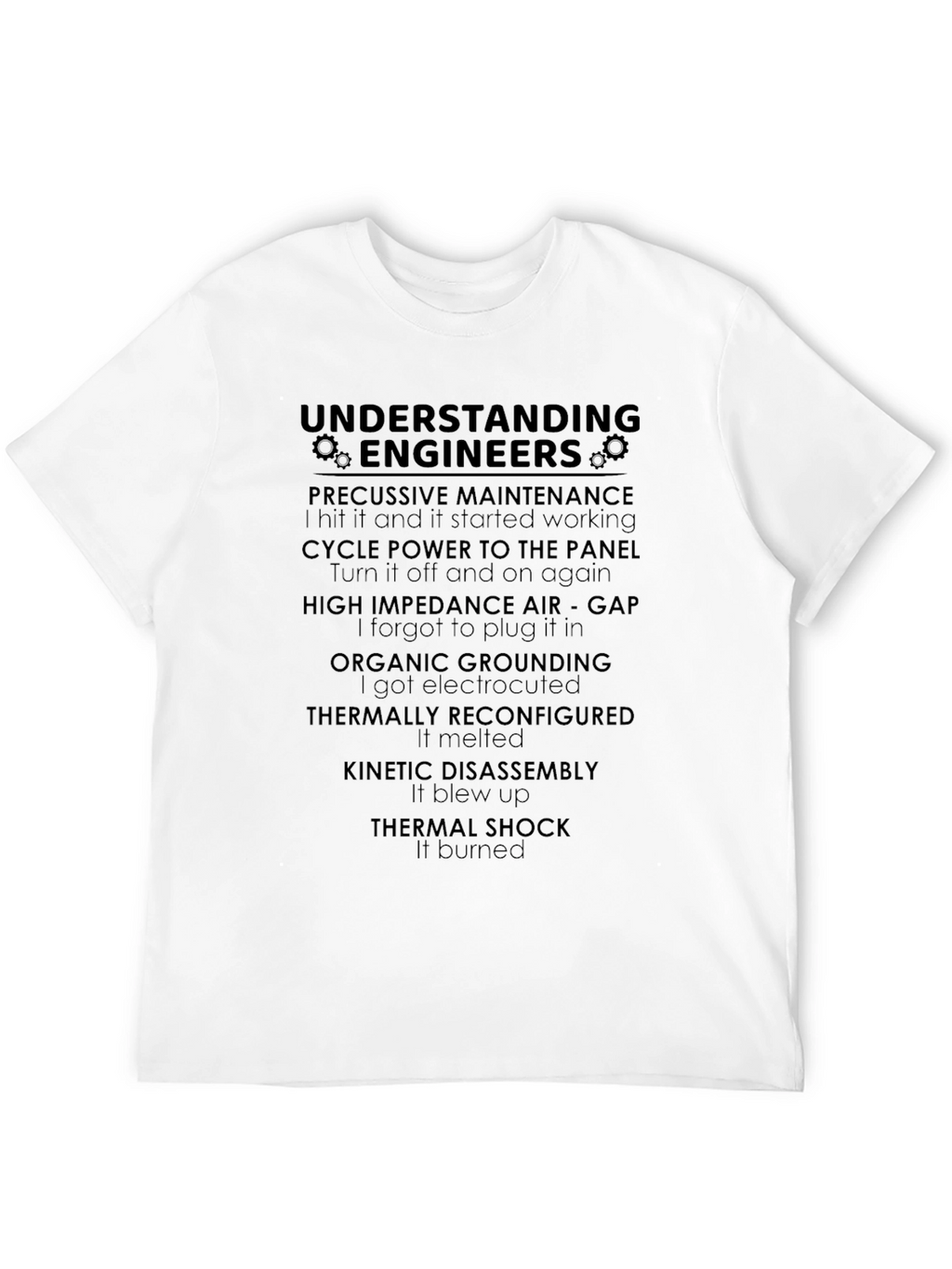 Understanding Engineers Graphic T-Shirt