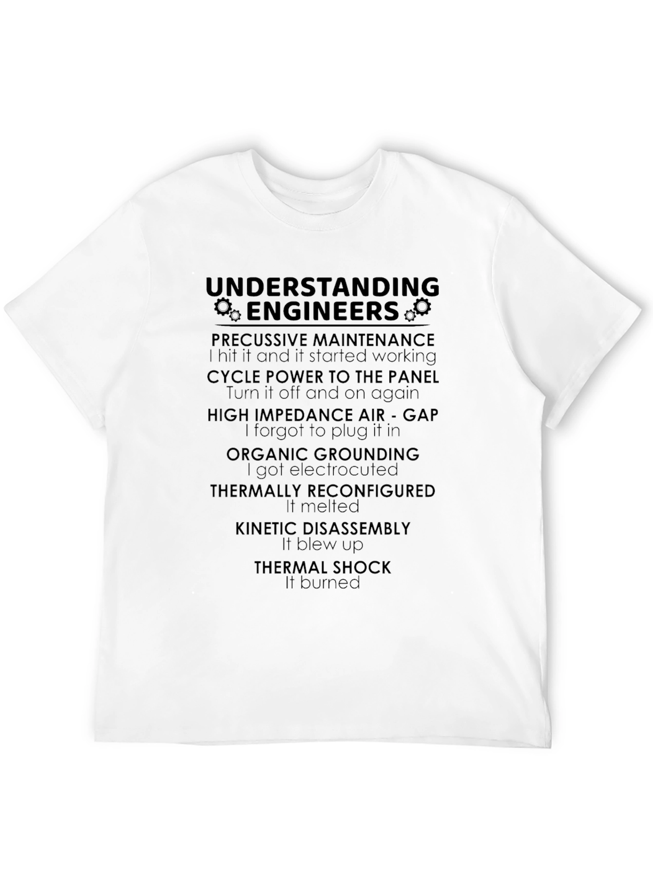 Understanding Engineers Graphic T-Shirt