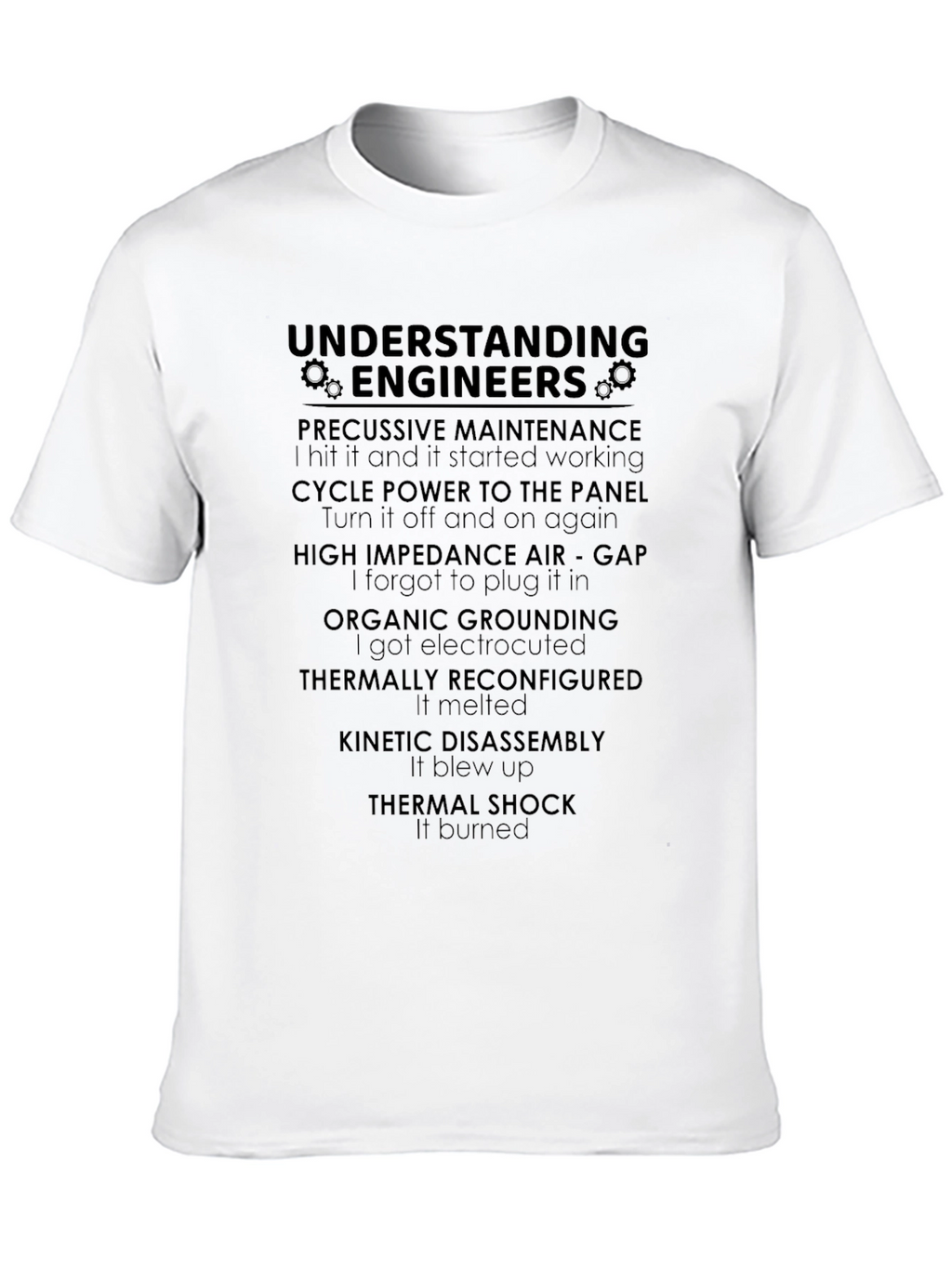 Understanding Engineers Graphic T-Shirt