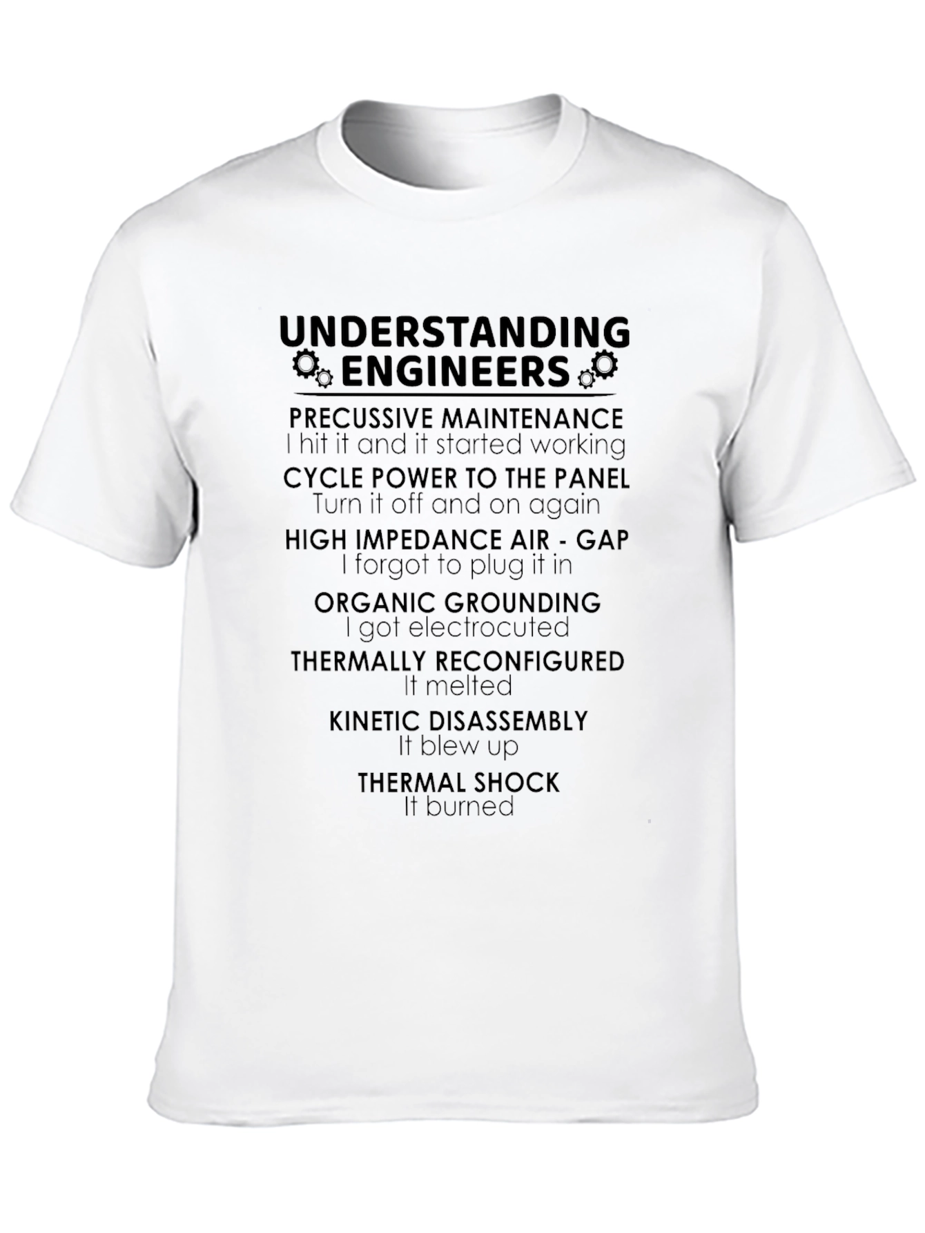 Understanding Engineers Graphic T-Shirt