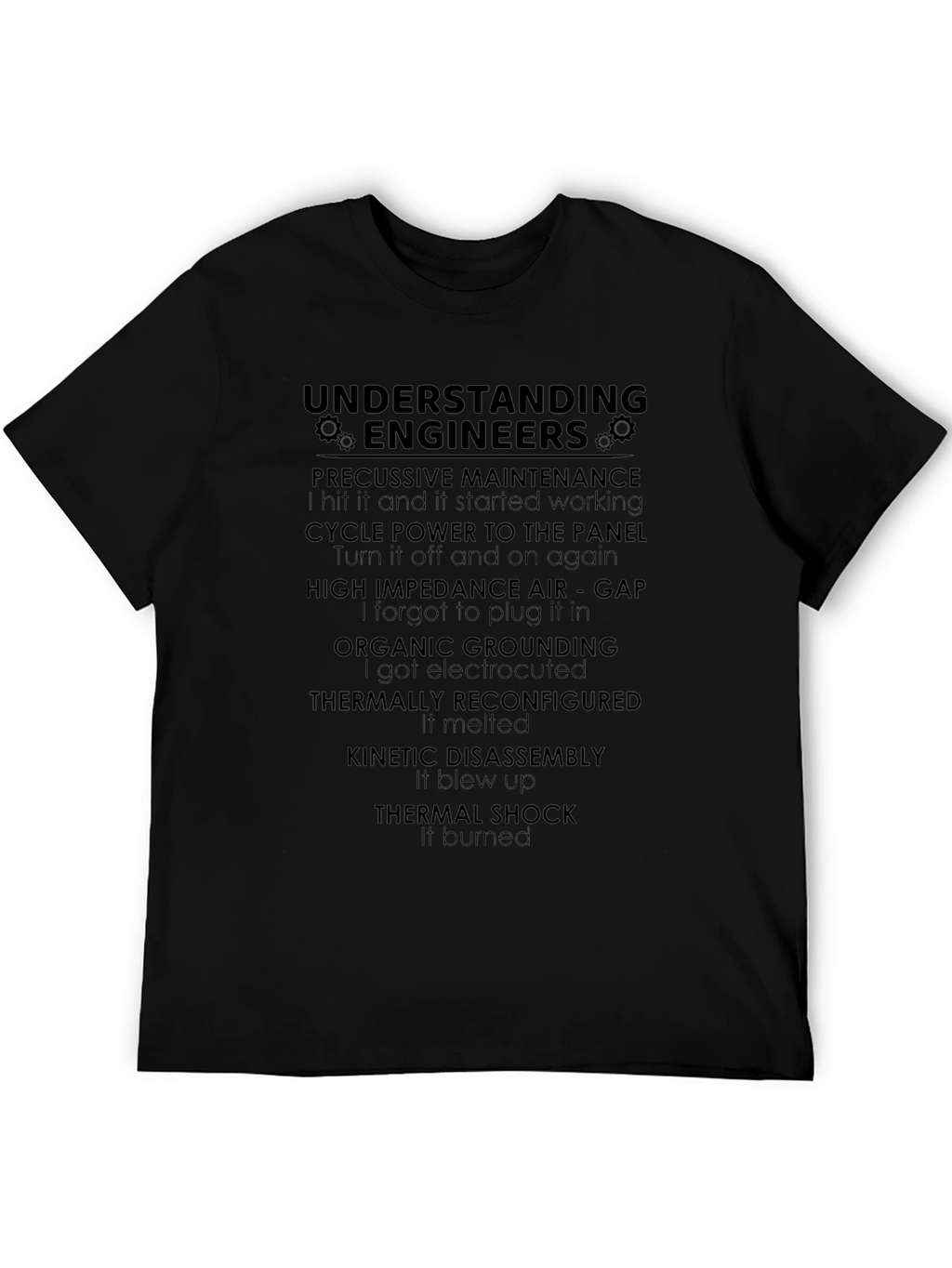 Understanding Engineers Graphic T-Shirt