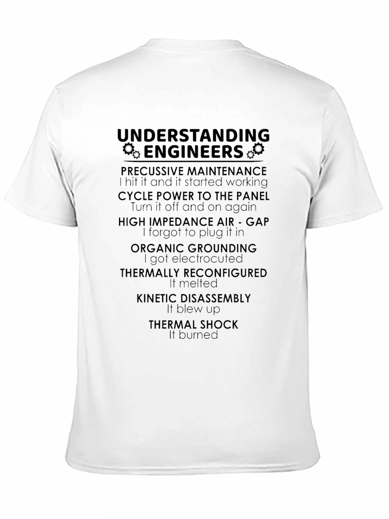 Understanding Engineers Graphic T-Shirt