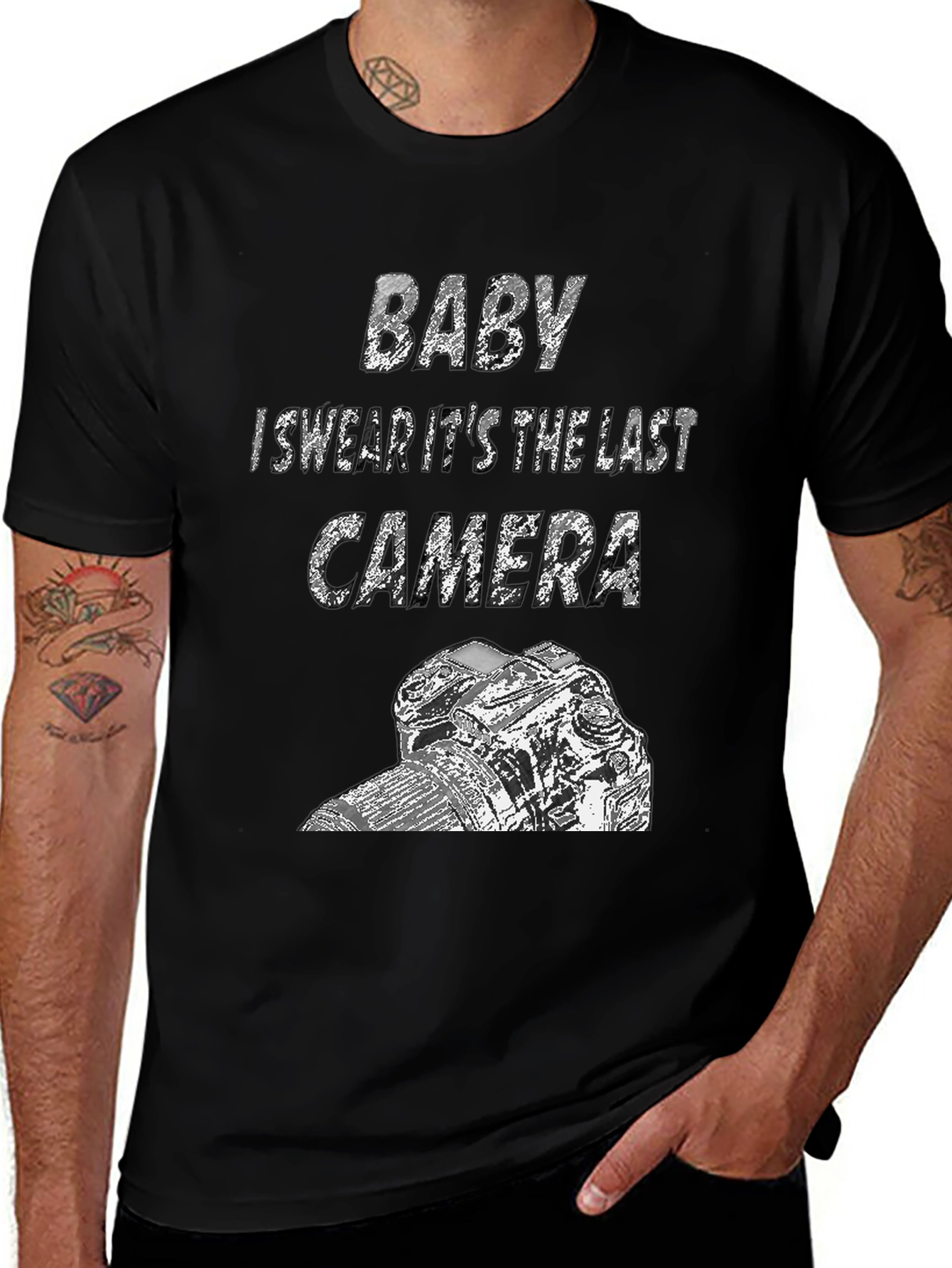 Photographers Last Camera T-Shirt - Funny Camera Lover Tee