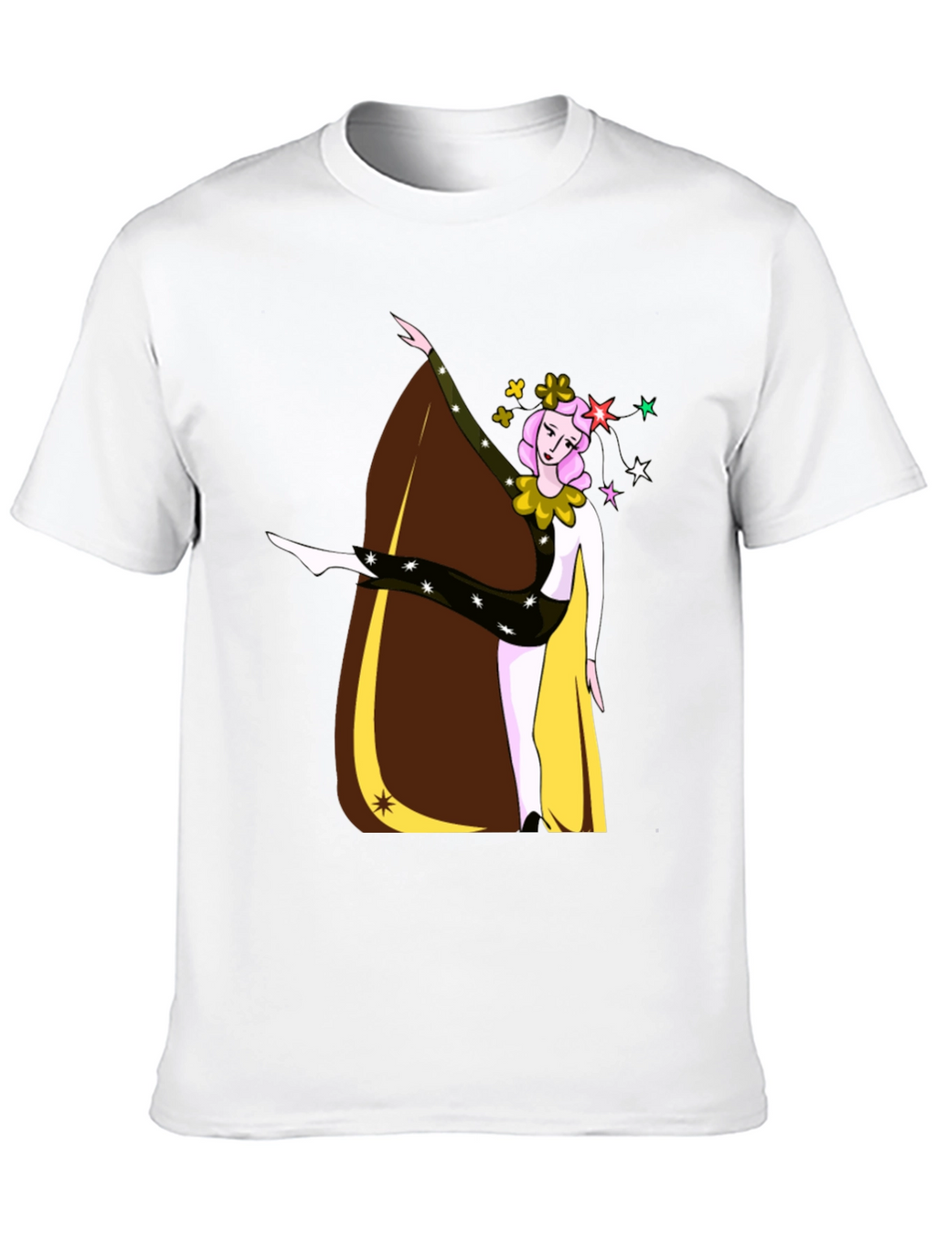 Dancing Clown Graphic Tee - Unique Design