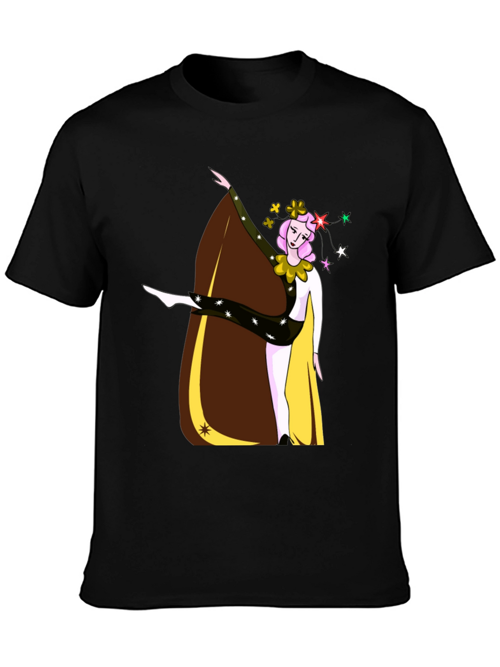 Dancing Clown Graphic Tee - Unique Design