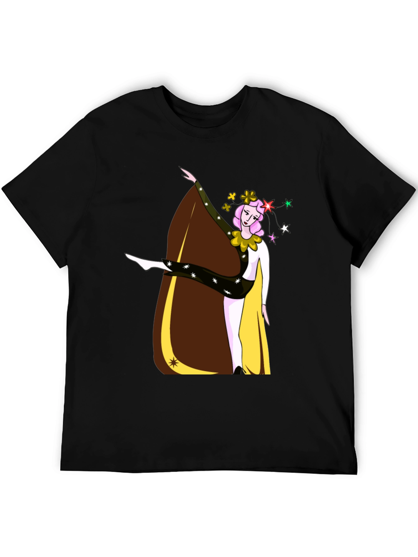 Dancing Clown Graphic Tee - Unique Design