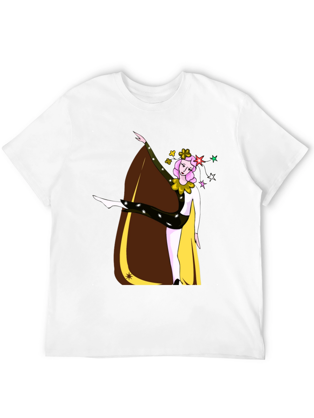 Dancing Clown Graphic Tee - Unique Design