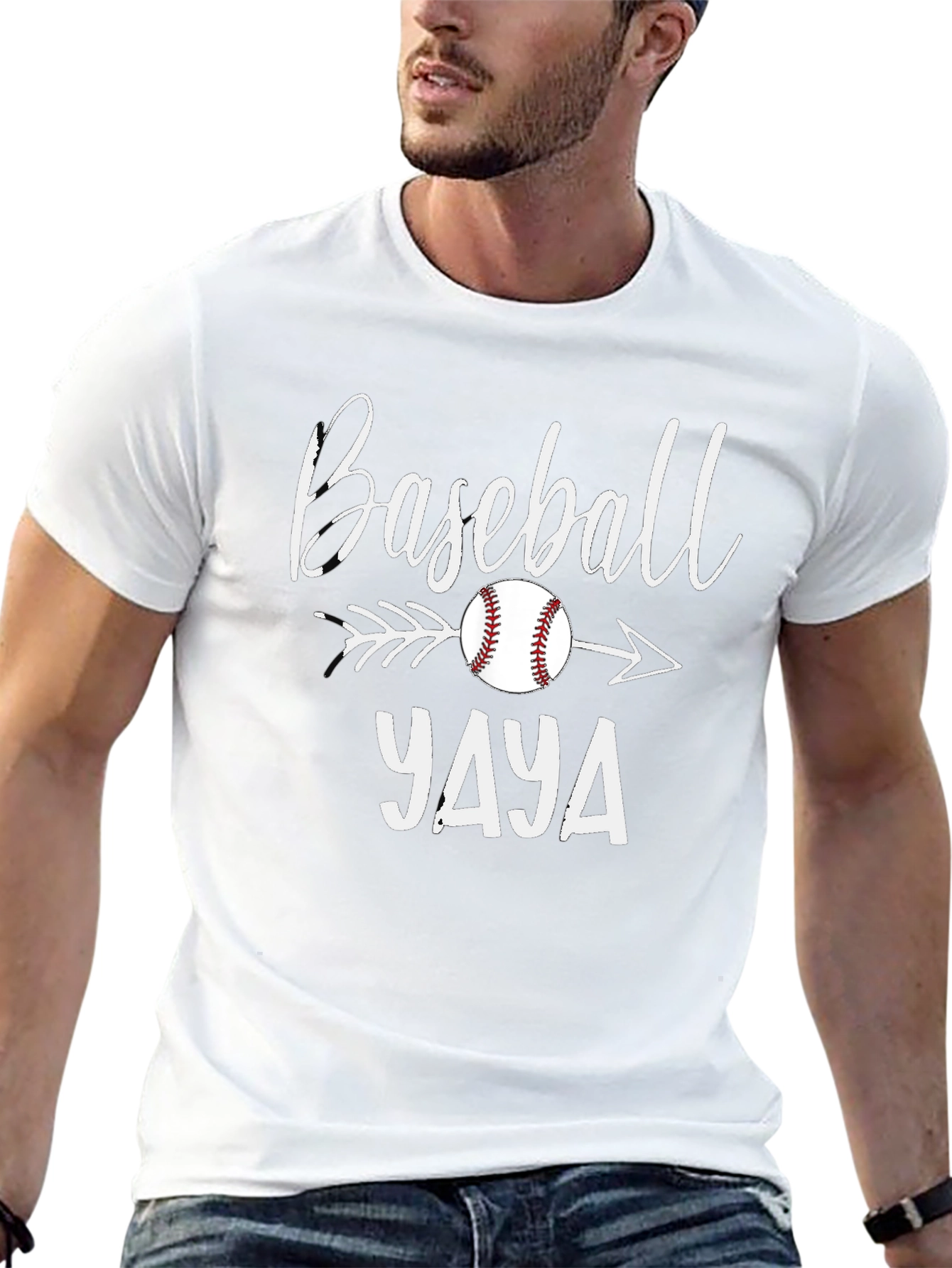 Baseball Yaya Graphic Tee