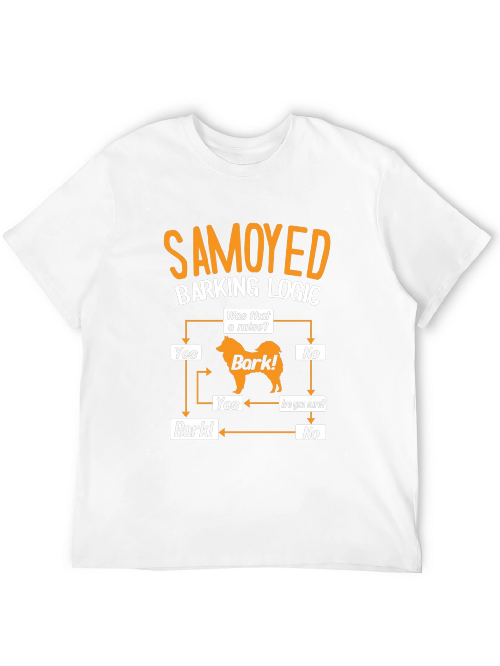 Samoyed Barking Logic T-Shirt