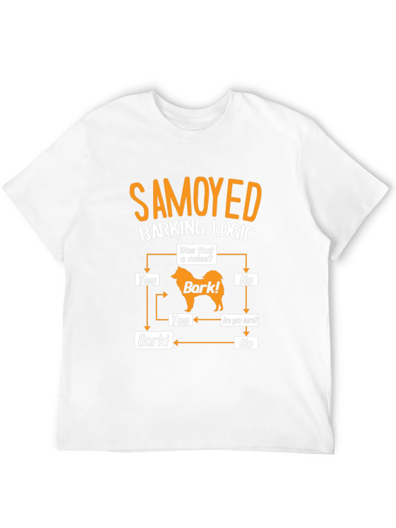 Samoyed Barking Logic T-Shirt