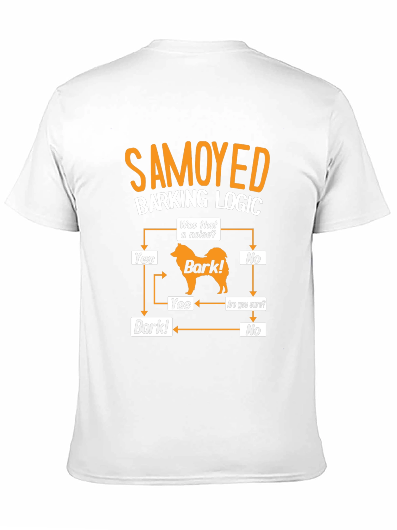 Samoyed Barking Logic T-Shirt