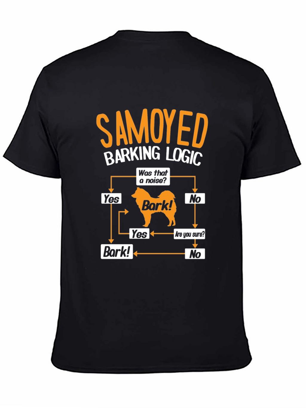 Samoyed Barking Logic T-Shirt