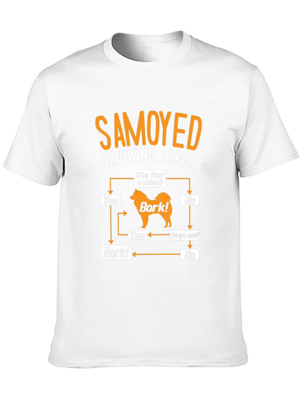 Samoyed Barking Logic T-Shirt