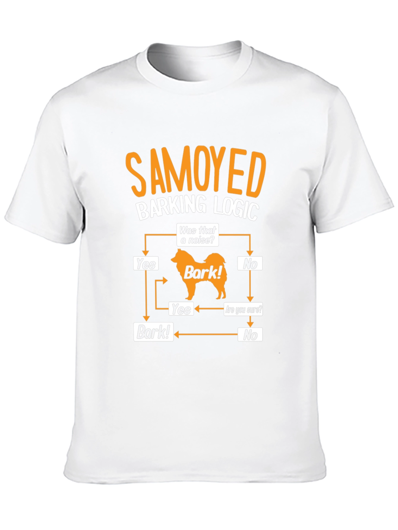 Samoyed Barking Logic T-Shirt
