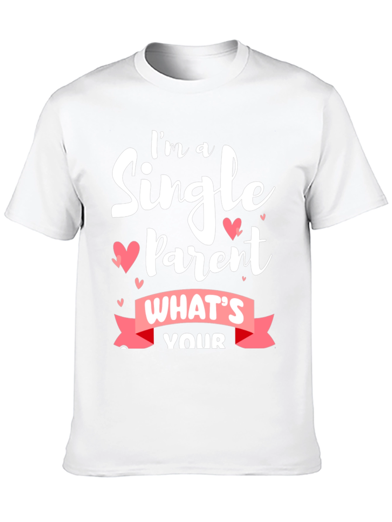 Single Parent Black T-Shirt