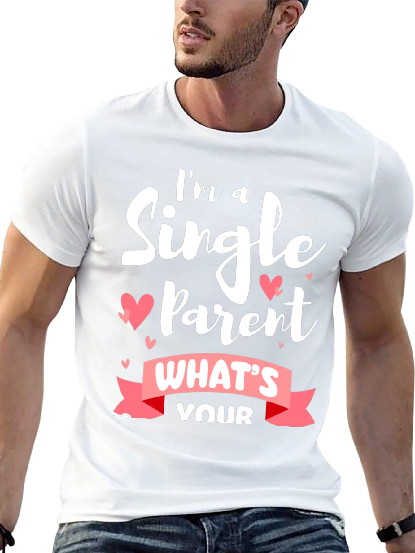 Single Parent Black T-Shirt