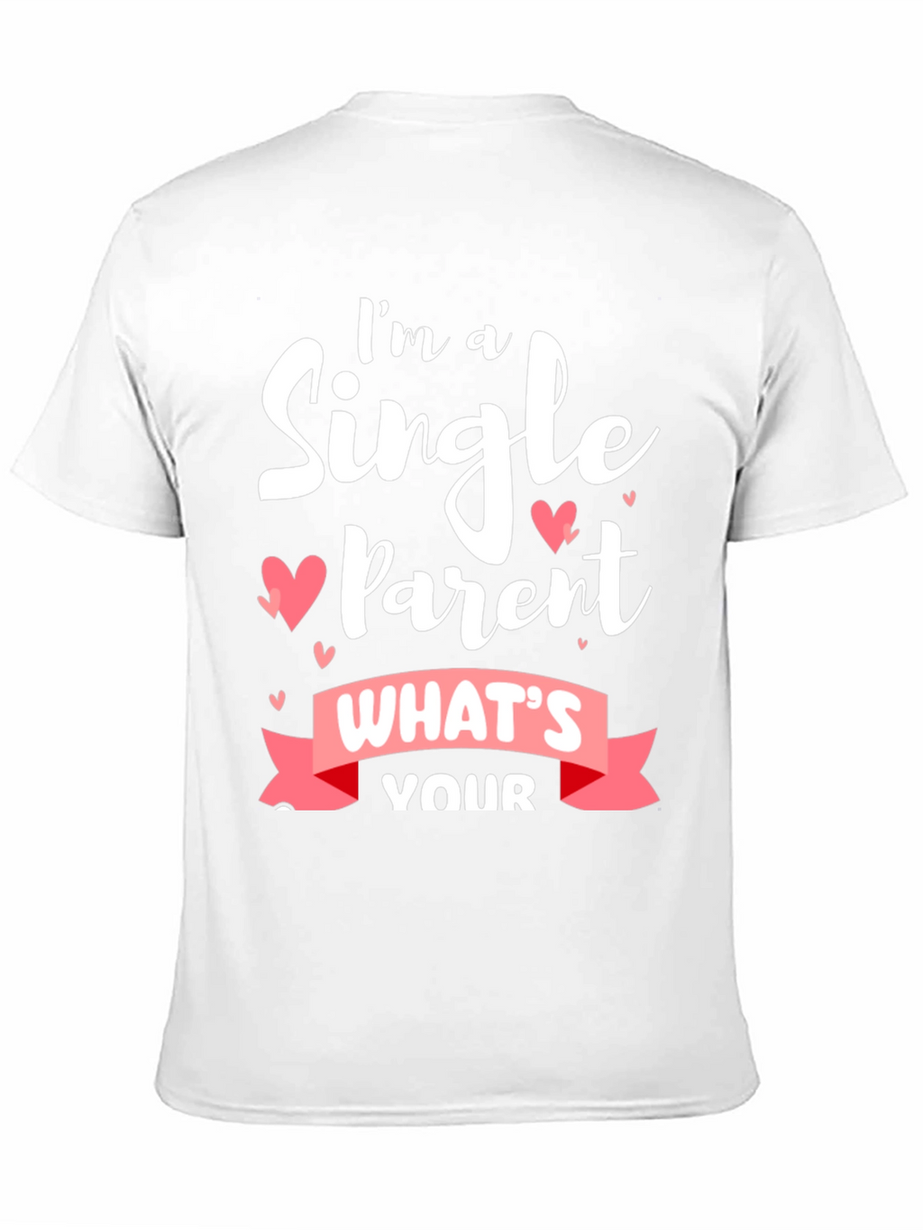 Single Parent Black T-Shirt