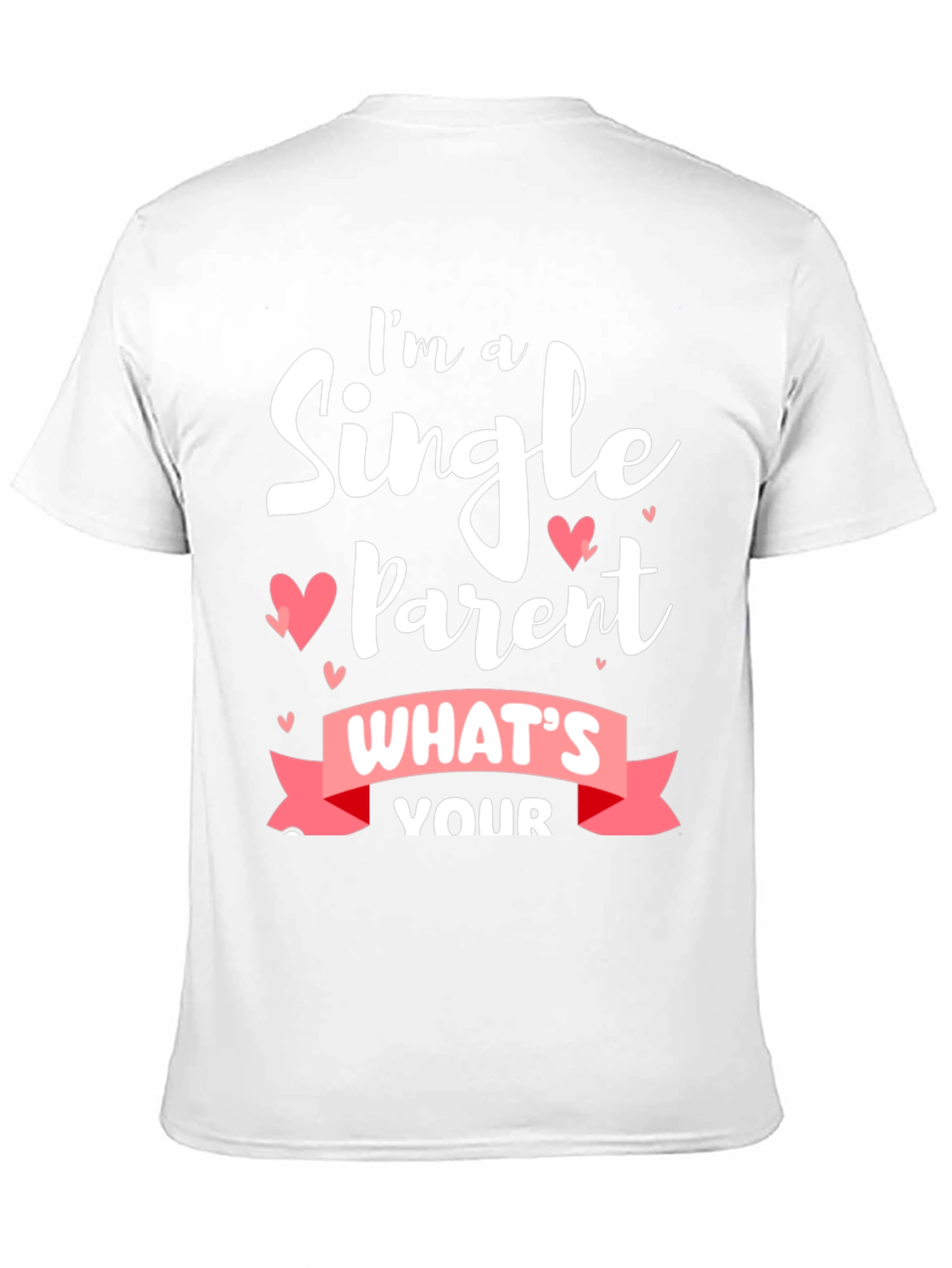 Single Parent Black T-Shirt