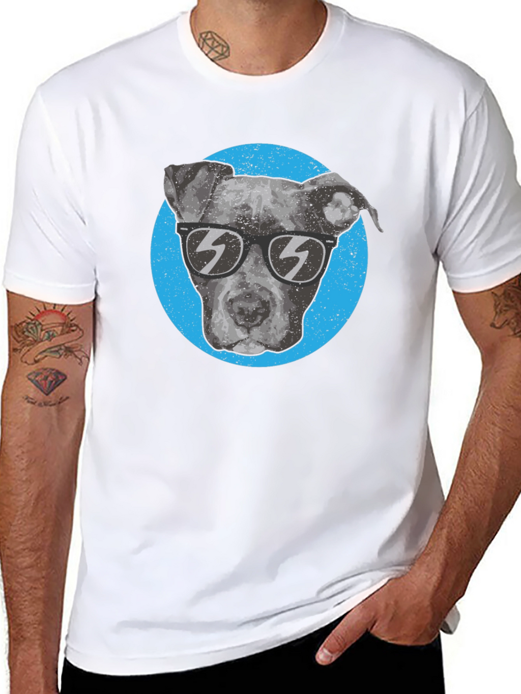 Cool Dog Graphic T-Shirt - Stylish & Unique Design