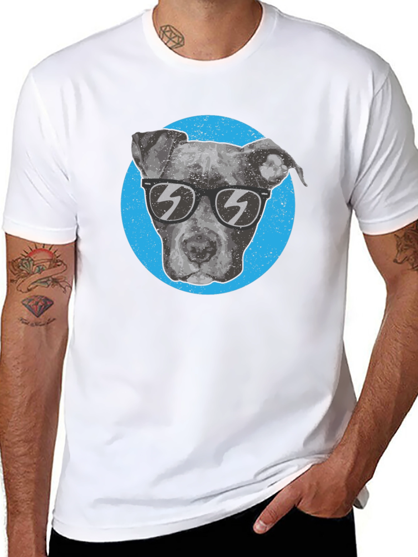 Cool Dog Graphic T-Shirt - Stylish & Unique Design