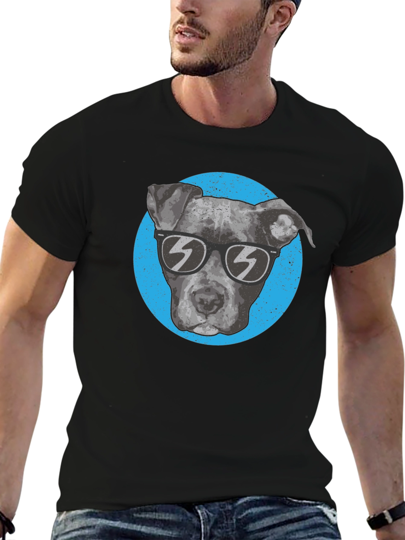 Cool Dog Graphic T-Shirt - Stylish & Unique Design