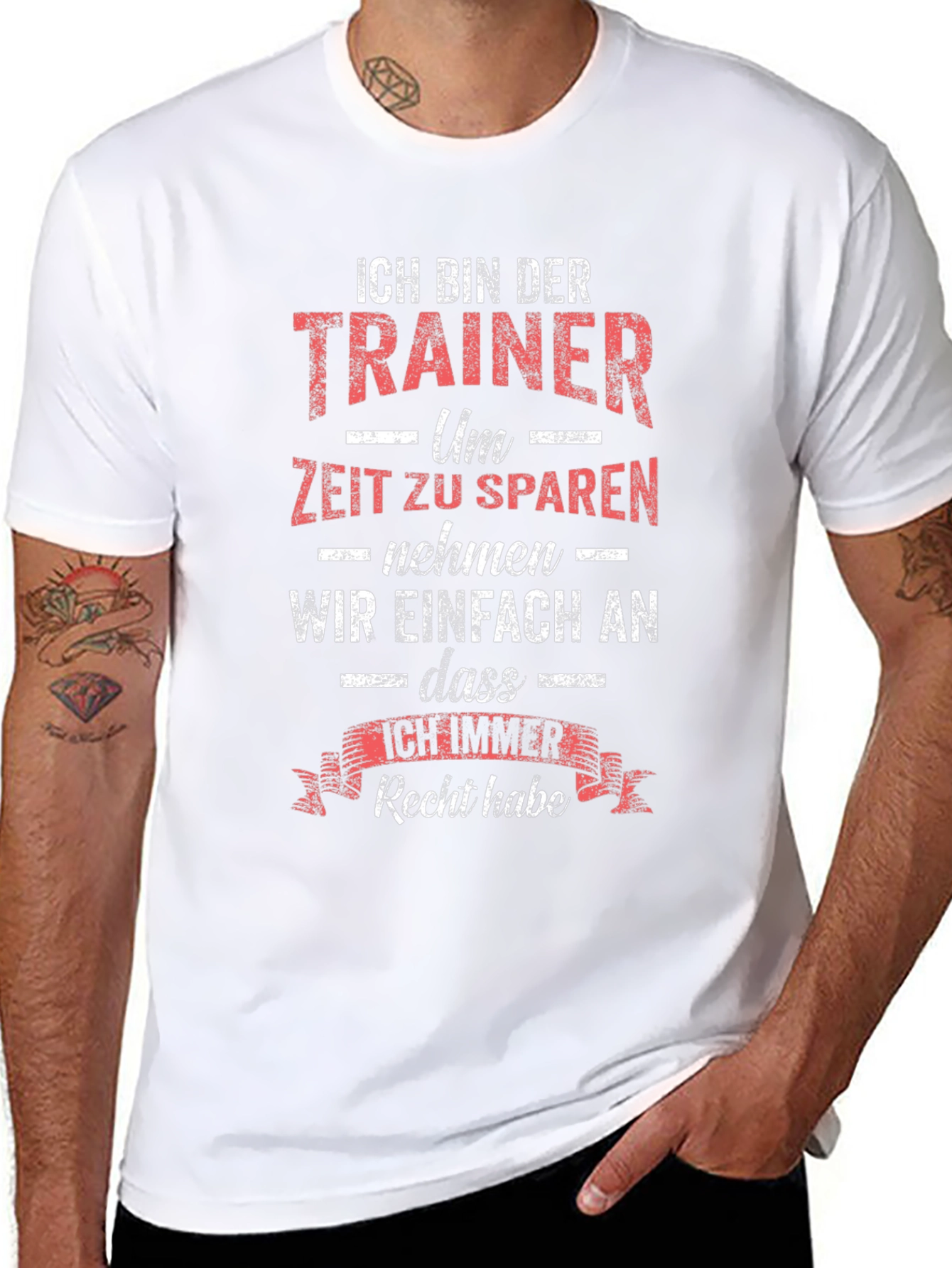 Ich Bin Der Trainer T-Shirt