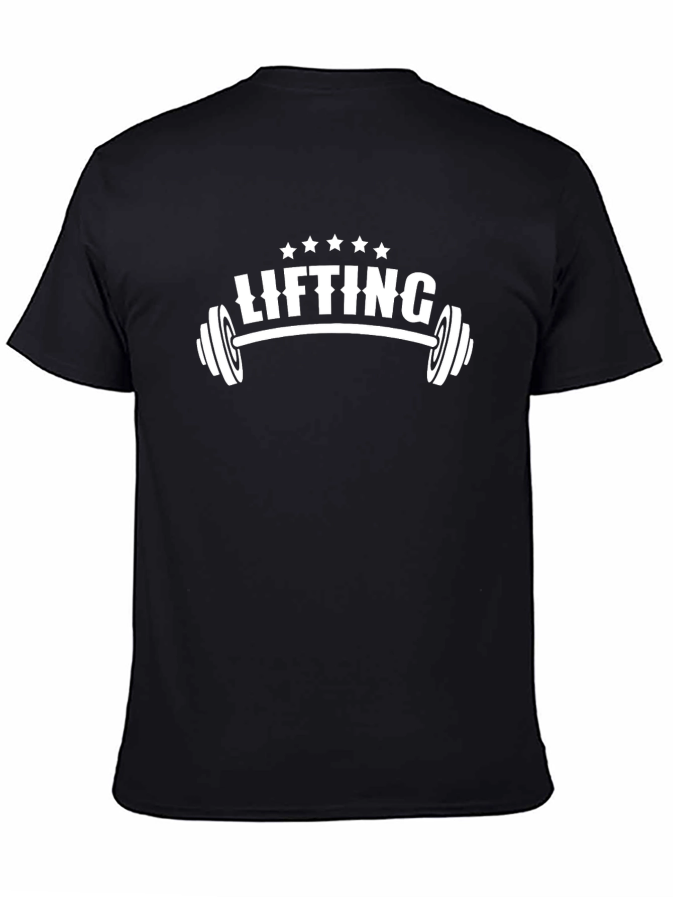 Lifting Graphic Tee - Black