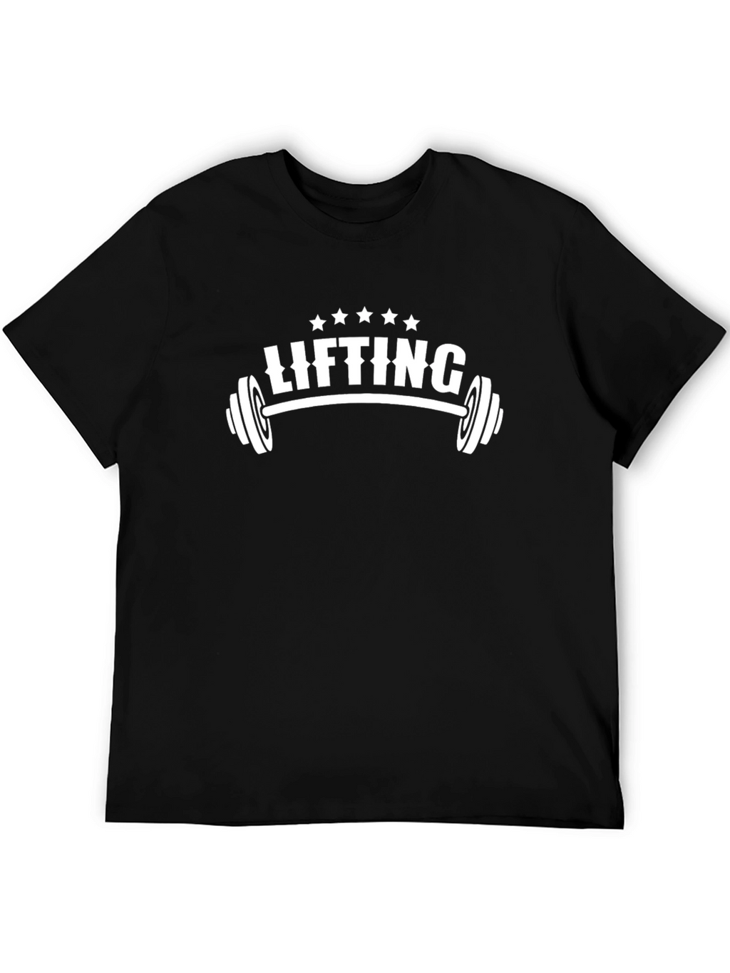 Lifting Graphic Tee - Black