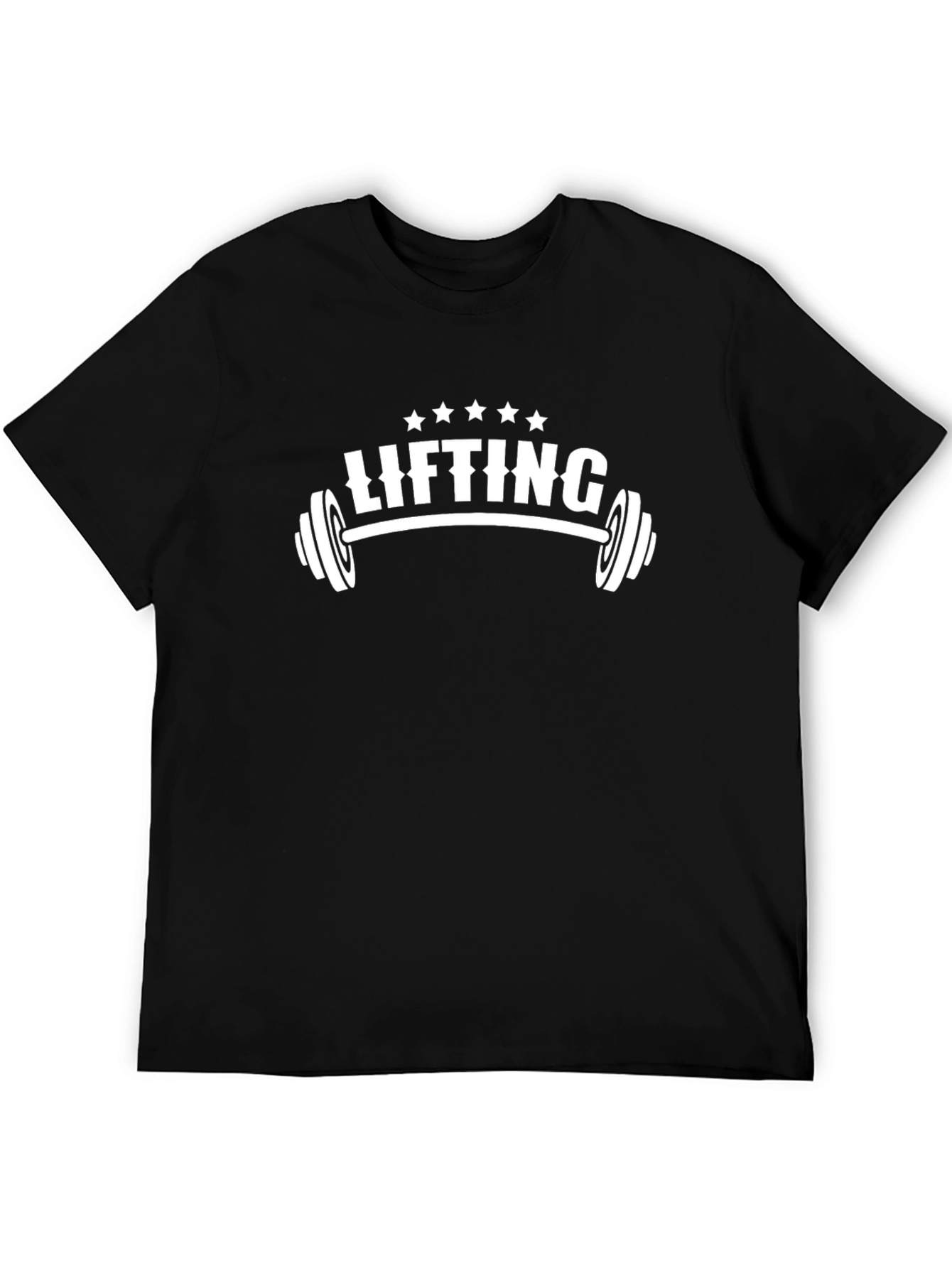 Lifting Graphic Tee - Black